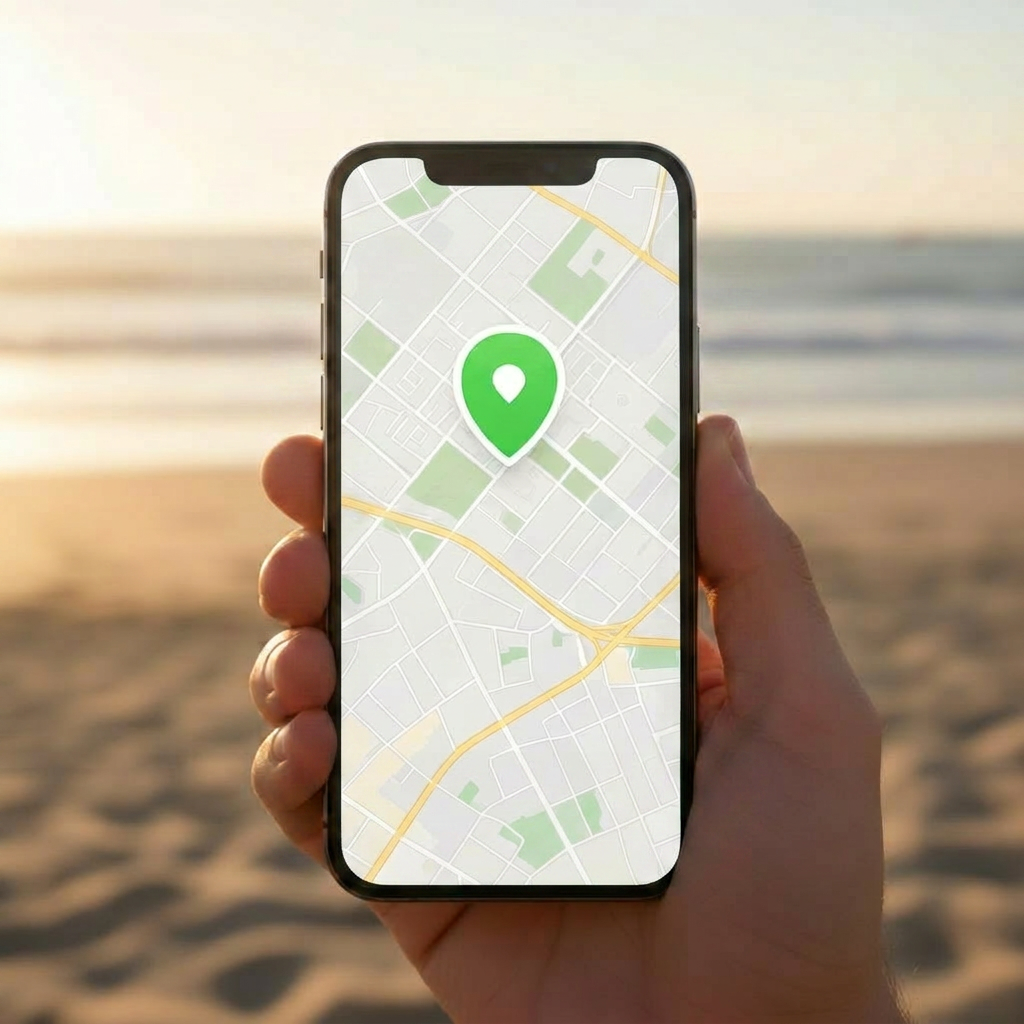 Notificação no WhatsApp com localização compartilhada